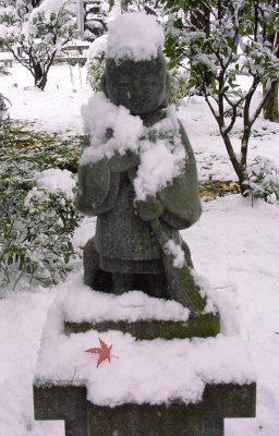 大雪の東禅寺